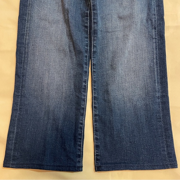 MOTHER- The Rambler Zip Ankle Straight Leg Pants in Dark Wash High Tide Size 27 - Picture 5 of 10